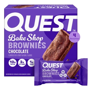 Quest Nutrition, Bake Shop, шоколадные, 4 пирожных, 56 г (1,98 унции)