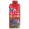 Atkins, Strong, высокопротеиновый коктейль, шоколадно-арахисовая паста, 4 коктейля, 325 мл (11 жидк. унц.)