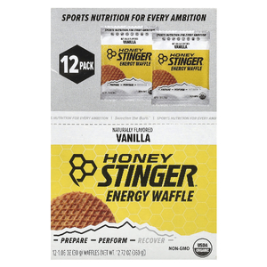 Honey Stinger, Energy Waffle, ваниль, 12 вафель по 30 г (1,06 унции) (Товар снят с продажи) 
