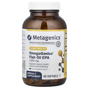 Metagenics, OmegaGenics®, рыбий жир с ЭПК, 1200 мг, 60 капсул