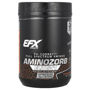 EFX Sports, AminoZorb® Elite 21, апельсиновый всплеск, 390 г (13,76 унции) (Товар снят с продажи) 