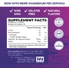 Nobi Nutrition, жевательные таблетки с цитратом магния, высокая степень усвояемости, малина, 60 жевательных таблеток (85 мг в 1 таблетке)