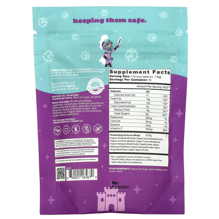Organifi, Kids, Protect, 117 г (4,13 унции) (Товар снят с продажи) 