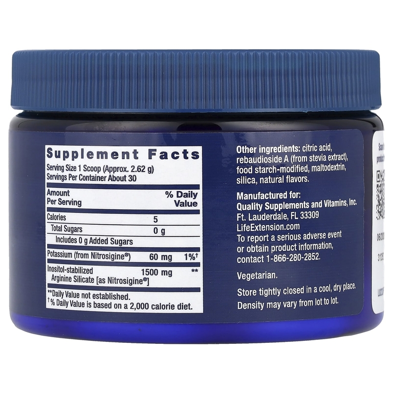 Life Extension, NitroVasc ™ Boost, ягодный, 78,6 г (2,77 унции)