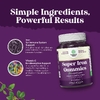 Nature's Craft, Super Iron Gummies, виноград, 60 жевательных таблеток