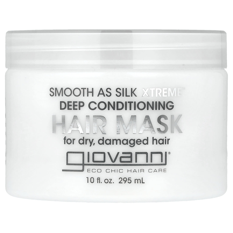 Giovanni, Smooth As Silk Xtreme ™, маска для волос глубокого кондиционирования, 295 мл (10 жидк. унц.)