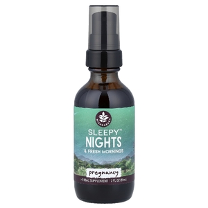 WishGarden Herbs, Sleepy ™ Nights & Fresh Morning, для беременных, 59 мл (2 жидк. унц.)