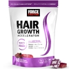 Force Factor, ускоритель роста волос, ягодное ассорти, 60 жевательных таблеток