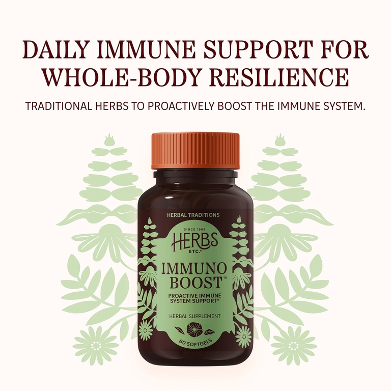 Herbs Etc., ImmunoBoost ™, 60 мягких таблеток (Товар снят с продажи) 