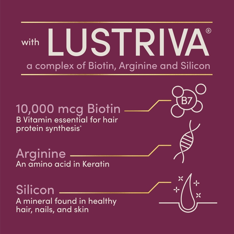 Nature's Bounty, Optimal Solutions®, для роста волос, 30 капсул