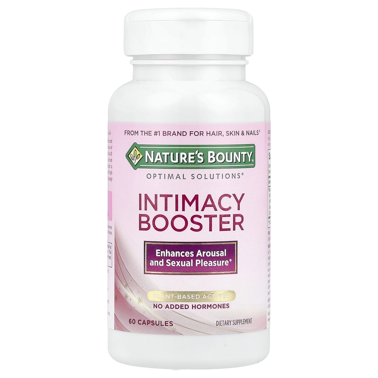 Nature's Bounty, Optimal Solutions®, усилитель интима, 60 капсул