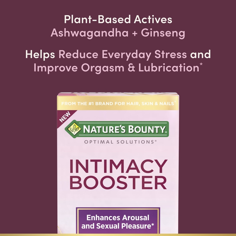 Nature's Bounty, Optimal Solutions®, усилитель интима, 60 капсул