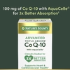 Nature's Bounty, Advanced Triple Absorb CoQ-10, 90 мягких таблеток с быстрым высвобождением (100 мг в каждой капсуле)