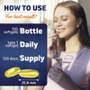 Vitamatic, жир из печени норвежской трески, лимонный вкус, 120 капсул