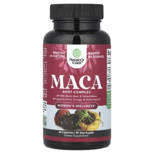 Nature's Craft, Women's Wellness, комплекс из корня маки, 60 капсул