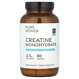 Dr. Mercola, Моногидрат креатина, 120 капсул (1,25 г в 1 капсуле)