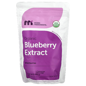 Micro Ingredients, порошок с экстрактом органической голубики, 283 г (10 унций)