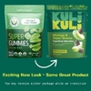 Kuli Kuli, Жевательные мармеладки Superfood, моринга и зелень, зеленое яблоко, 60 жевательных таблеток на растительной основе