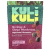 Kuli Kuli, жевательные таблетки с суперфудами, моринга и чага, вкус ягодного ассорти, 60 жевательных таблеток на растительной основе