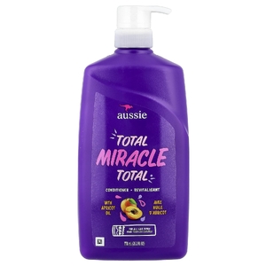 Aussie, Total Miracle, кондиционер с абрикосовым маслом, для всех типов волос, 778 мл (26,2 жидк. унции)