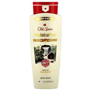 Old Spice, Гель для душа, увлажнение, масло ши, 532 мл (18 жидк. Унций)
