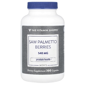 The Vitamin Shoppe, Мужские ягоды серенои, 540 мг, 300 капсул (Товар снят с продажи) 