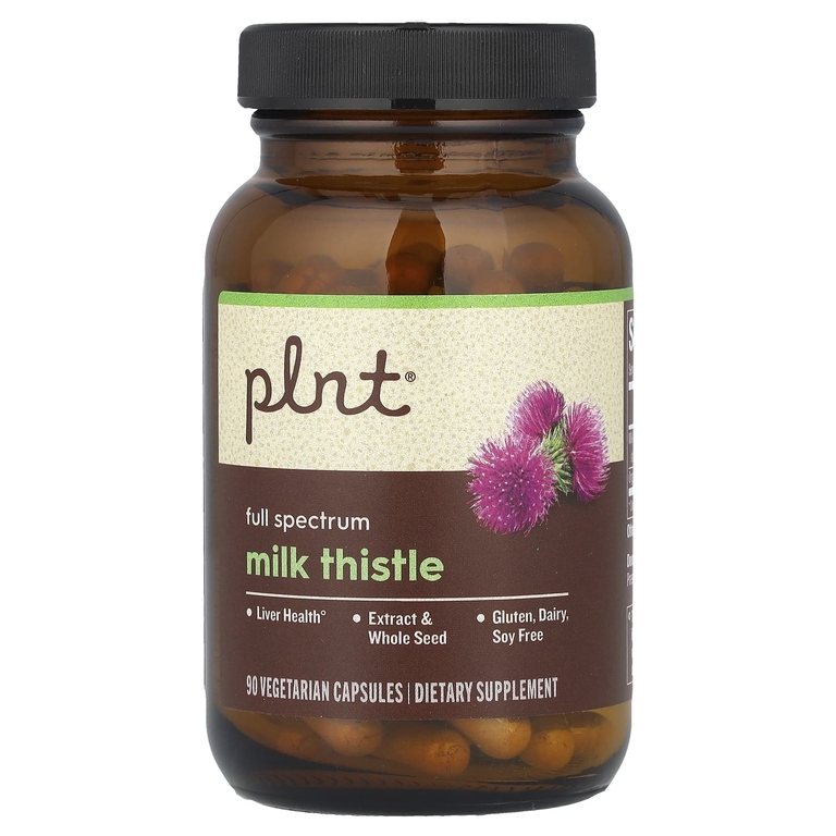 Plnt, Расторопша, 90 вегетарианских капсул