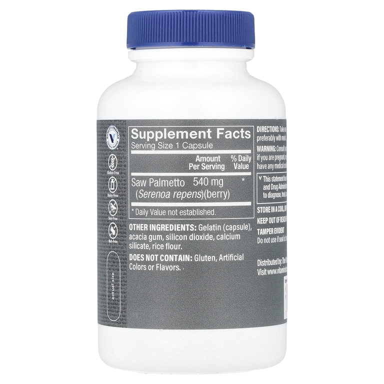 The Vitamin Shoppe, Мужские ягоды серенои, 540 мг, 100 капсул (Товар снят с продажи) 