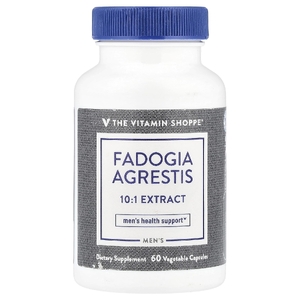 The Vitamin Shoppe, Fadogia Agrestis для мужчин, 60 растительных капсул (600 мг на капсулу)