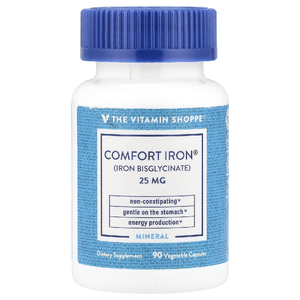 The Vitamin Shoppe, Comfort Iron®, 25 мг, 90 растительных капсул