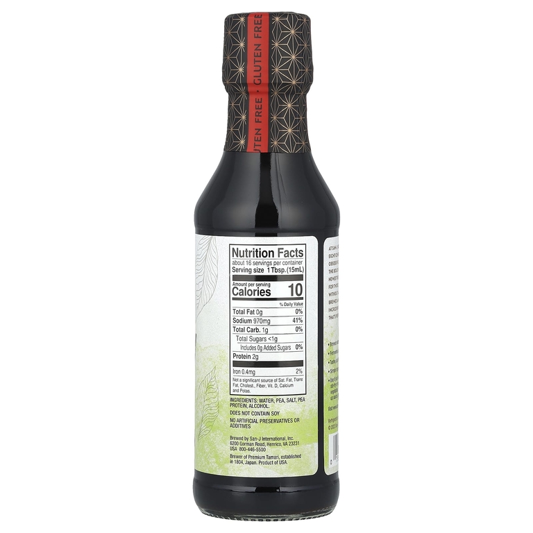 San-J, Без соевого тамари, 296 мл (10 жидк. Унций)
