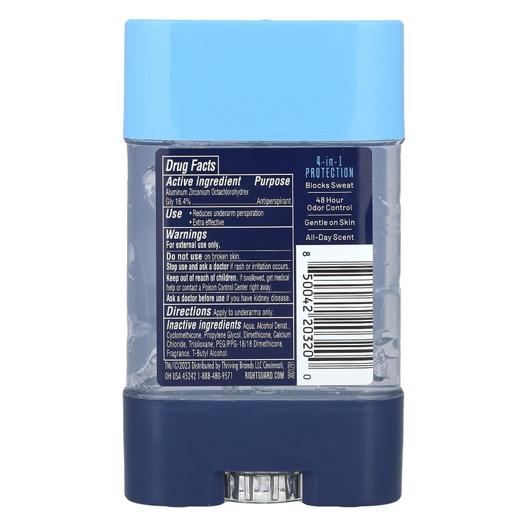 Right Guard, Sport Edition, антиперспирант / дезодорант, свежий, 85 г (3 унции) (Товар снят с продажи) 