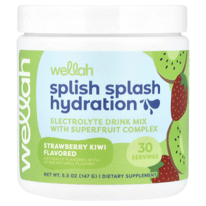 Wellah, Splish Splash Hydration, клубника и киви, 147 г (5,3 унции) (Товар снят с продажи) 