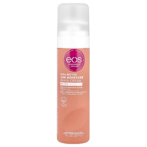 EOS, Shea Better ™, увлажняющий крем для бритья на 24 часа, розовый цитрус, 207 мл (7 жидк. Унций)
