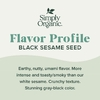 Simply Organic, Семена черного кунжута, 80 г (2,82 унции) (Товар снят с продажи) 