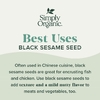 Simply Organic, Семена черного кунжута, 80 г (2,82 унции) (Товар снят с продажи) 