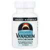 Source Naturals, ванадий с хромом, 90 таблеток