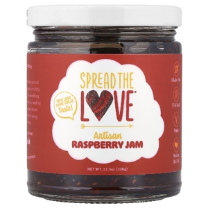 Spread The Love, Малиновое варенье, 326 г (11,5 унции) (Товар снят с продажи) 