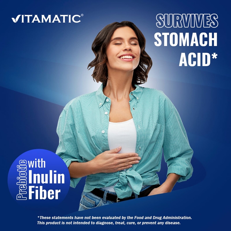 Vitamatic, комплекс L.Reuteri, 60 гипромеллозных капсул DRcaps®