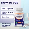 Vitamatic, таурат магния с витамином B6, 180 вегетарианских капсул