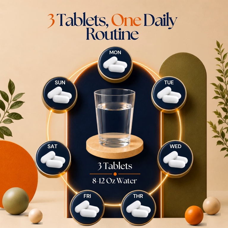 Vitamatic, Кальций, магний, цинк с D3 и бором, 365 покрытых таблеток