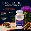 Vitamatic, Расторопша + корень одуванчика, 180 вегетарианских капсул