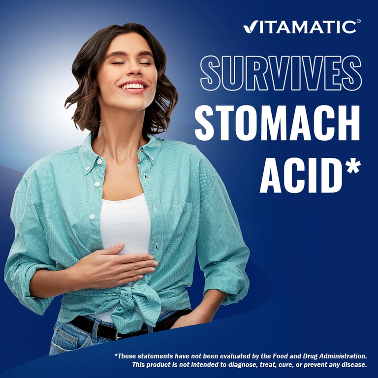 Vitamatic, наттокиназа, 120 DRcaps® (100 мг в 1 капсуле)