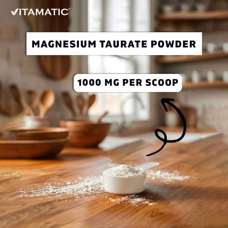Vitamatic, Порошок таурата магния, 250 г (8,8 унции)
