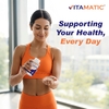 Vitamatic, Лактоферрин, 250 мг, 60 растительных капсул