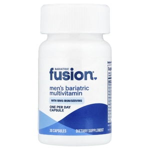Bariatric Fusion, мультивитамины с железом для мужчин, 30 капсул