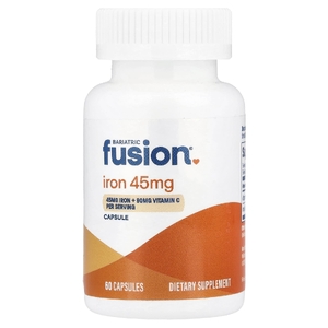 Bariatric Fusion, железо и витамин C, 60 капсул
