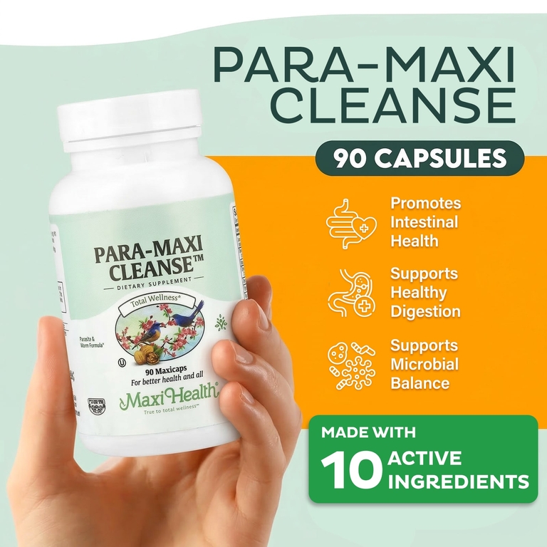 Maxi Health, Para-Maxi Cleanse ™, 90 капсул
