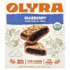 Olyra, Фруктовые и зерновые батончики, голубика, 4 пакетика по 37,5 г (1,32 унции)