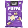 Frankie's Organic, Puffs, белый чеддер, 113 г (4 унции) (Товар снят с продажи) 